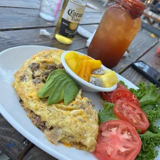 Carne Asada Omelette