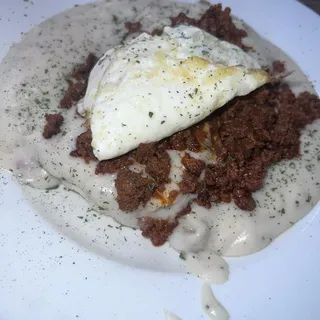 Chorizo Biscuits & Gravy