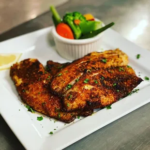 Blackened catfish