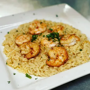 Shrimp and rice