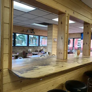 a view of the inside of the restaurant