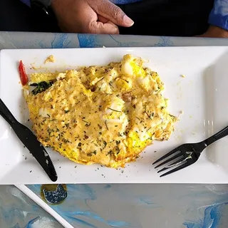 Right by the James Omelette