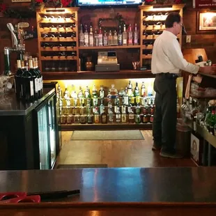 The bar