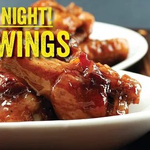 Tuesday Night is Wing Night $0.50 wings