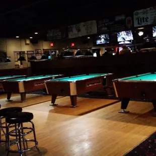 Pool tables