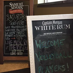 Saturday 1/9 Specials