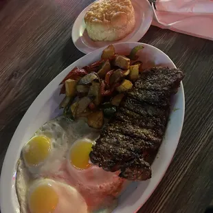 Steak and Eggs