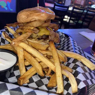 Western Bacon Cheeseburger