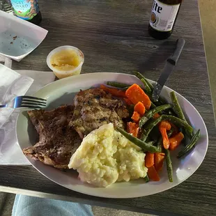 steak, food