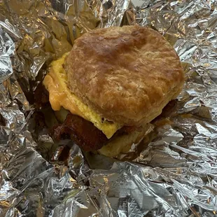 Bacon egg and cheese