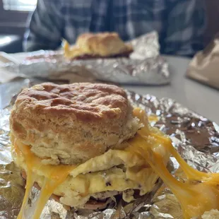 Pimento Og Biscuit Sandwich