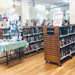 Bookshop inside