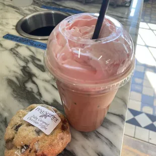 Raspberry truffle mocha