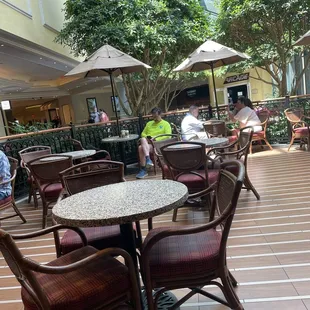 Cozy little veranda area