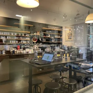 The cupping room - where all the quality control and testing is done!