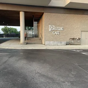 Located in a small shopping/living complex