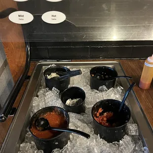 Salsa bar