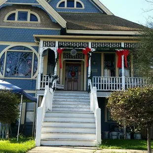 The front.