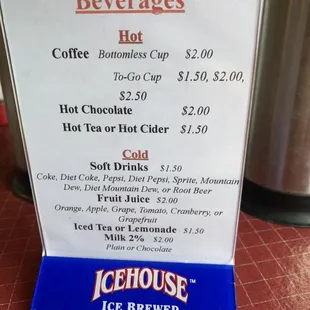 Drink specials
