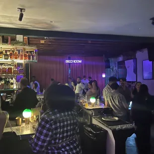 Bar area