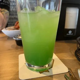 a green drink