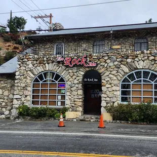 Front of the Rock Inn, Lake Hughes