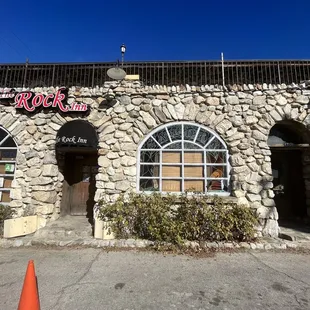 Outside of Restaurant.