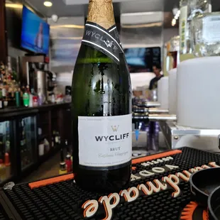 Wycliff. The choice for mimosas at The Rock.