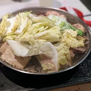 Beef hotpot