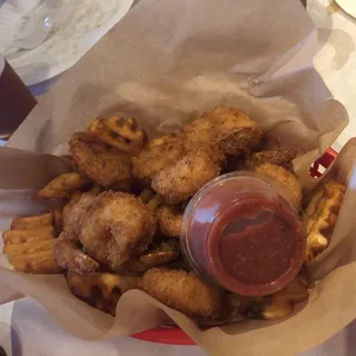 Fried Shrimp and Fries