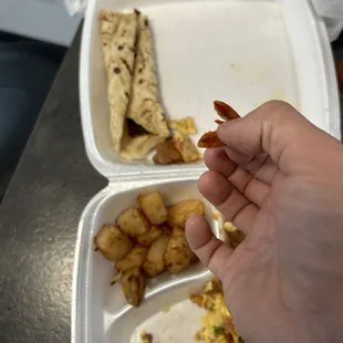 Shrimp tail