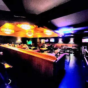 The bar at Roguelike Tavern