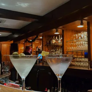 Awesome drinks bar area