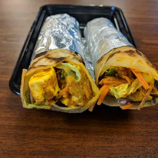 burritos and wraps, food