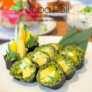 Soba roll   IG: @vivilovestoeat