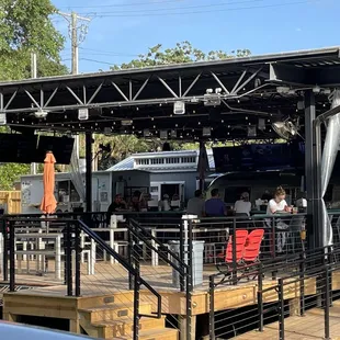 Outdoor covered bar