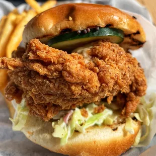 chicken wings and fried chicken