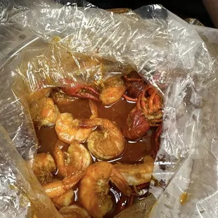 Boil Shrimp Headless and Boil Crawfish