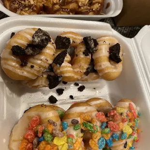 Oreo and Fruity Pebbles