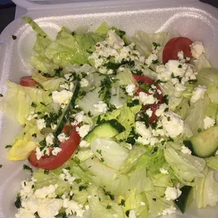 Plain Greek Salad