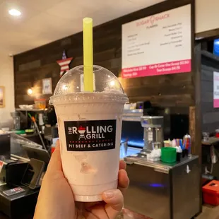 Strawberry Cheesecake Milkshake
