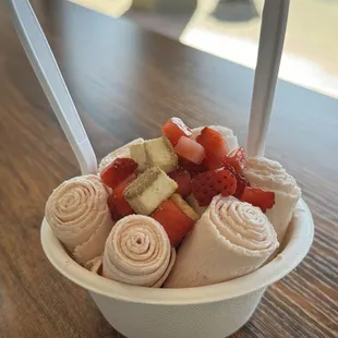 Strawberry cheesecake