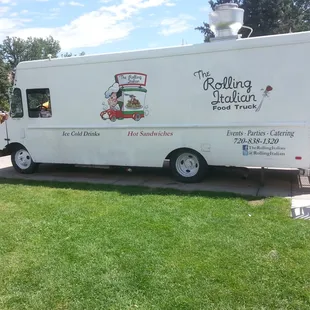 The Rolling ItalIan food truck in Civic Center Park