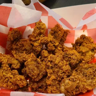Fried gizzards