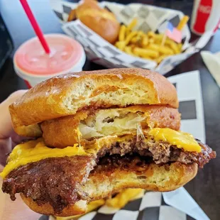 Rodeo burger. @a.bold.dish