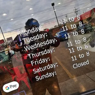a window display of a store