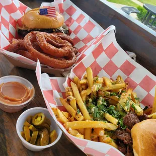 burgers, food, burger