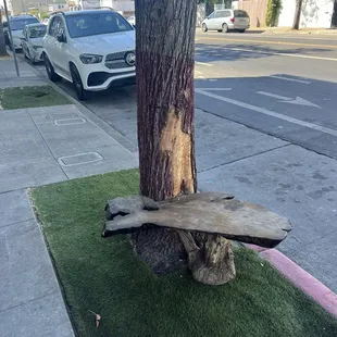 Outside