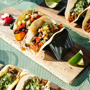 Globally-inspired tacos