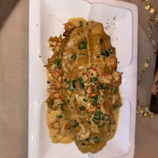 Fried Fish Etouffee